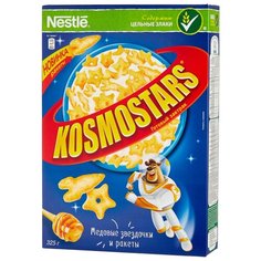 Готовый завтрак Kosmostars Медовые звездочки и ракеты, коробка, 325 г