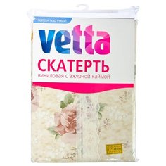 Скатерть Vetta Пионы 479-161 137х182 см салатовый