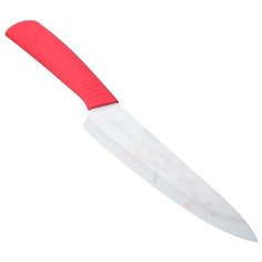 Satoshi Kitchenware Нож поварской Сакура 17,5 см красный