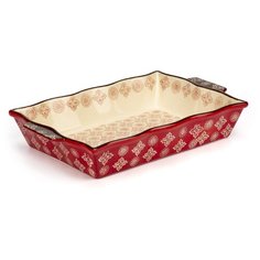 Форма для запекания керамическая Attribute Rosso ABK003 (39х25х7 см)