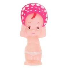 Игрушка для ванной Крошка Я Девочка в шляпе (2257302) розовый/бежевый