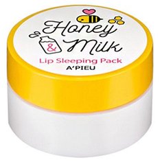 APIEU Ночная маска для губ Honey & Milk