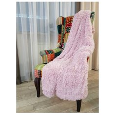 Покрывало ТД Коллекция П463222, 220 x 240 см, тускло-розовый