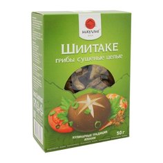 MAYUMI Шиитаке сушеные, коробка картонная (Китай) 50 г