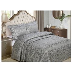 Комплект с покрывалом Cleo Vivaldi 240х260 см, серый