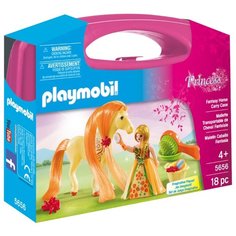 Набор с элементами конструктора Playmobil Princess 5656 Сказочная лошадка