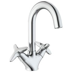 Смеситель для раковины (умывальника) IDDIS Copter COPSB00i01 двухрычажный хром