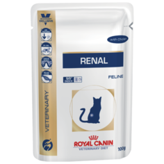 Корм для кошек Royal Canin Renal при лечении МКБ, с курицей 85 г