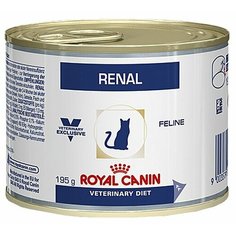 Корм для кошек Royal Canin Renal при проблемах с почками, мясное ассорти 195 г