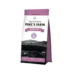 Корм для кошек DUKES FARM с уткой 2 кг