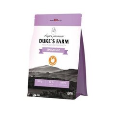 Корм для пожилых кошек DUKES FARM с индейкой 300 г