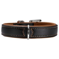 Ошейник HUNTER Canadian 65 50-56 см black/cognac