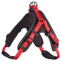 Шлейка HUNTER Neopren Vario Quick L красный/черный