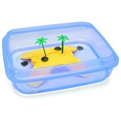 Террарриум с подставкой, сборный, открытый Imac Ninjia голубой