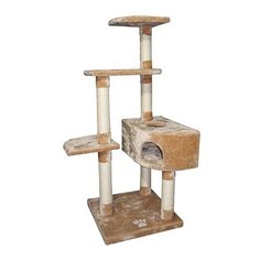 Игровой комплекс Foxie угловой 50 х 50 х 140 см бежевый