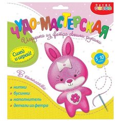 Дрофа-Медиа Чудо-мастерская Игрушка из фетра своими руками Зайка (3368)