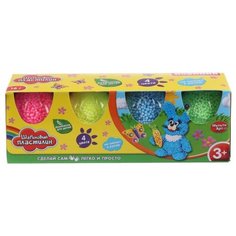 Шариковый пластилин MultiArt 4 цвета 64 г (1045S-4PD (96))