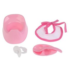 Набор для кормления Карапуз Набор для пупса 5 предметов B1716194-RU розовый