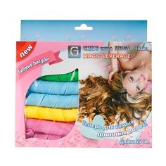 Гибкие бигуди Grido della Moda 3084648 18 шт. зеленый/голубой/желтый/розовый
