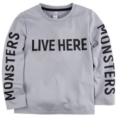 Лонгслив Bossa Nova размер 104, серый