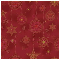 Ткань STOF PEPPY (P - W) для пэчворка 4594 фасовка 50 x 55 см 144±5 г/кв.м елочные украшения 400