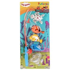 Игрушка для ванной Играем вместе Три кота Рыбалка (B1586858-R2)