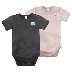 Боди Bossa Nova размер 86, бежевый/графит