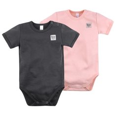 Боди Bossa Nova размер 80, графит/персиковый