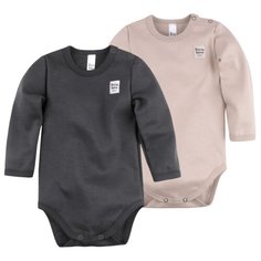 Боди Bossa Nova размер 62, бежевый/графит