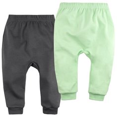 Ползунки Bossa Nova размер 68, графит/салатовый