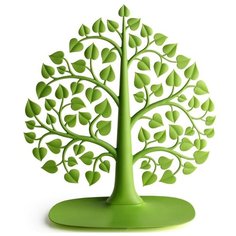 Подставка для украшений Qualy Bodhi, зеленый