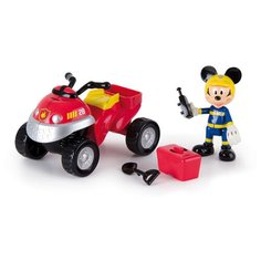 Фигурка IMC Toys Микки Маус и пожарный квадроцикл 181915