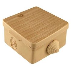 Распределительная коробка TDM ЕLECTRIC SQ1401-0711 наружный монтаж 65x65 мм сосна