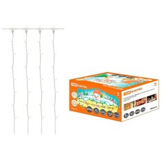 Гирлянда TDM ЕLECTRIC Занавес, 150х150 см, SQ0361-0014, 70 ламп, белый/прозрачный провод