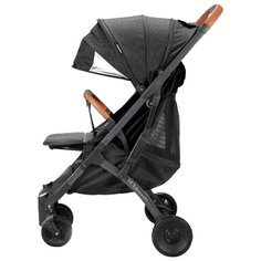 Прогулочная коляска Yoya Plus Pro 2019 (сумка-чехол, подстак., дожд., москит., бампер, бамбук. коврик, ремешок на руку, накидка на ножки, крючок для сумок) черный/черная рама, цвет шасси: черный