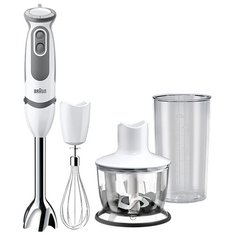 Погружной блендер Braun MQ 5035 WH Sauce, белый/серый