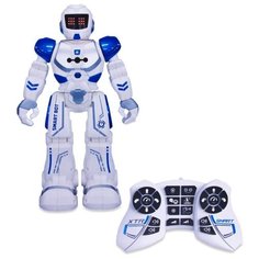 Интерактивная игрушка робот Longshore Xtrem Bots Агент XT30037 белый/синий