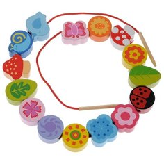 Шнуровка Mapacha Цветы (76517) разноцветный