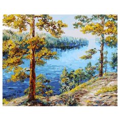 Белоснежка Картина по номерам "Валаам" 40х50 см (034-AB)