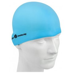 Шапочка для плавания MAD WAVE Light BIG голубой L