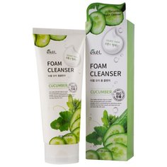 Ekel Foam Cleanser Пенка для умывания с экстрактом огурца, 180 мл