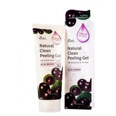 Ekel Пилинг-скатка Natural Clean Peeling Gel Acai Berry с экстрактом ягод асаи 180 мл