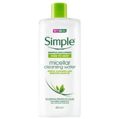 Simple мицеллярная вода Kind to Skin Micellar Cleansing Water, 400 мл
