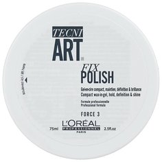 LOreal Professionnel Гель-воск для блеска и фиксации волос Tecni.Art Fix Polish 75 мл