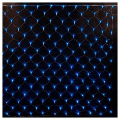 Гирлянда Uniel Сетка ULD-N2520-240, 250 х 200 см, 240 ламп, синий/прозрачный провод