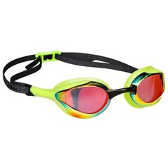 Очки для плавания MAD WAVE Alien Rainbow green/black