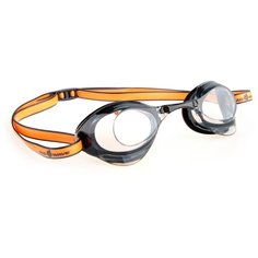 Очки для плавания MAD WAVE Turbo Racer II black/orange