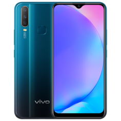 Смартфон vivo Y17 64GB синий аквамарин