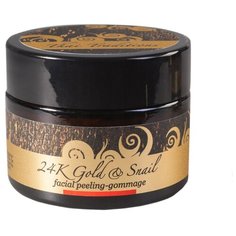 Пилинг-гоммаж Thai Traditions 24K Gold & Snail Золотая улитка для лица 40+ 50 мл