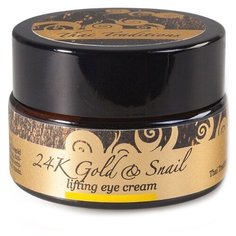 Крем Thai Traditions 24K Gold & Snail anti-wrinkle eye cream Золотая улитка лифтинг для век 40+ 20 мл